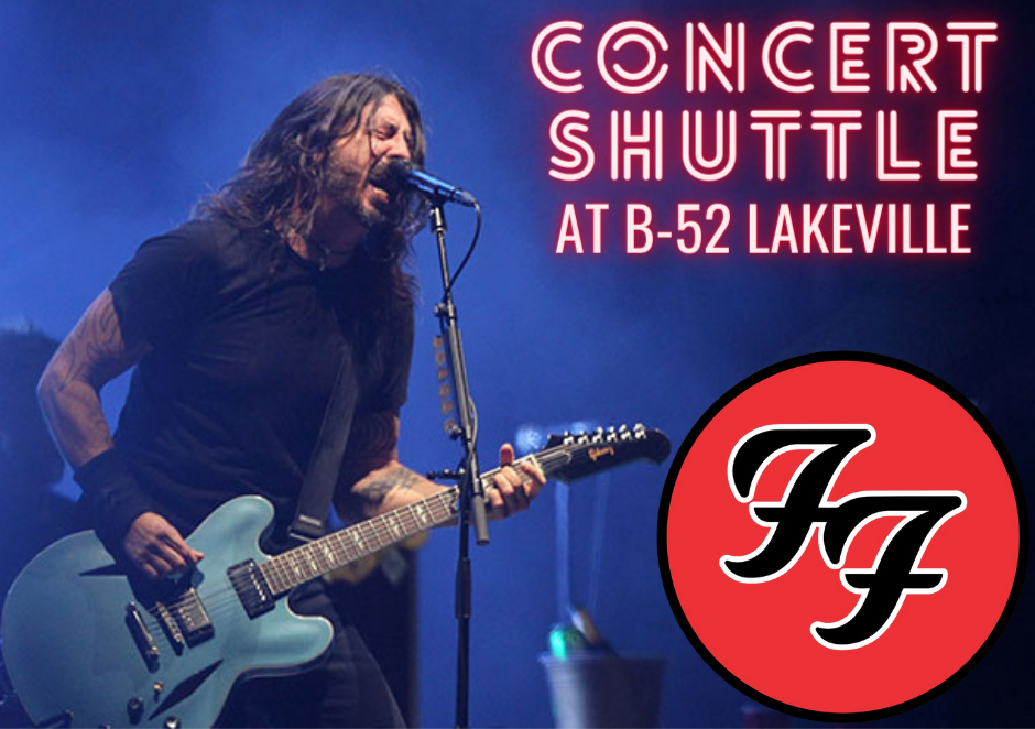 Foo Fighters Tour. Concert Motorcoach Shuttle.