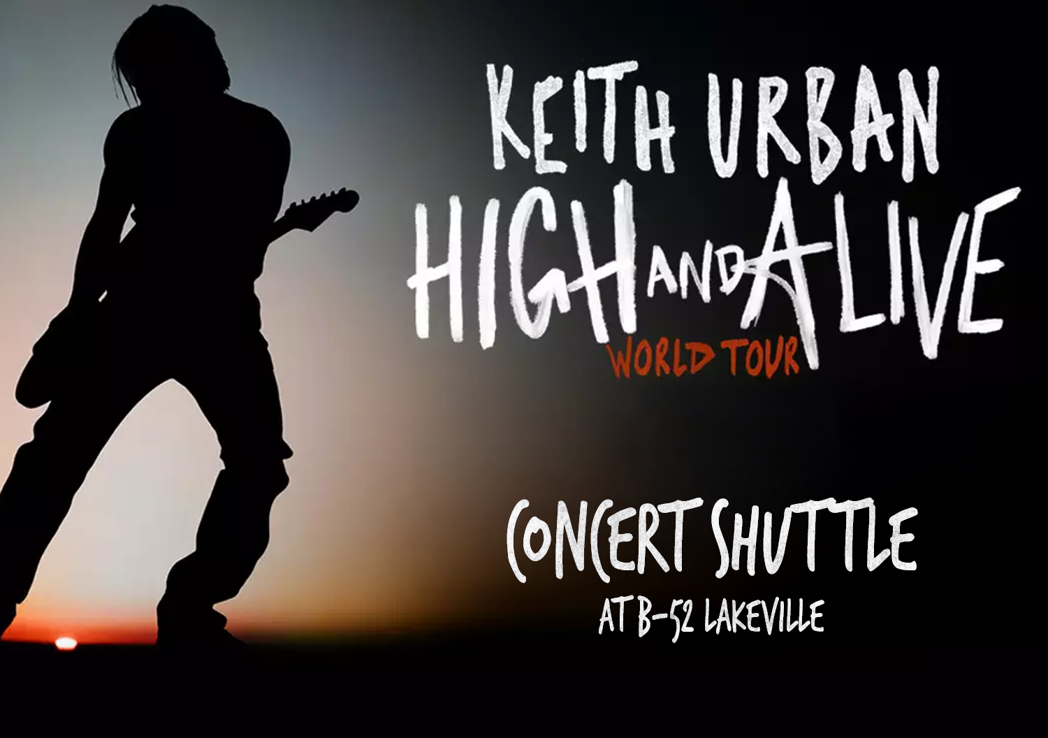 Keith Urban High and Alive Minnesota Concert Shuttle